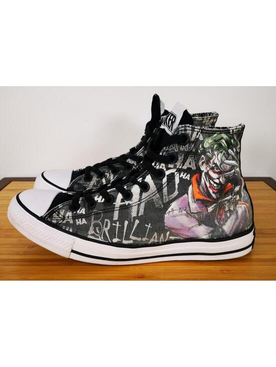 RARE Converse Chuck Taylor All Star Joker Suicide Squad Psycho 10 Men\'s